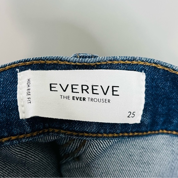 Evereve Blue Flare Jeans - Picture 7 of 9